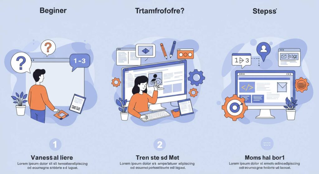 【初心者必見】たった3ステップでプロ級Webページを作る方法