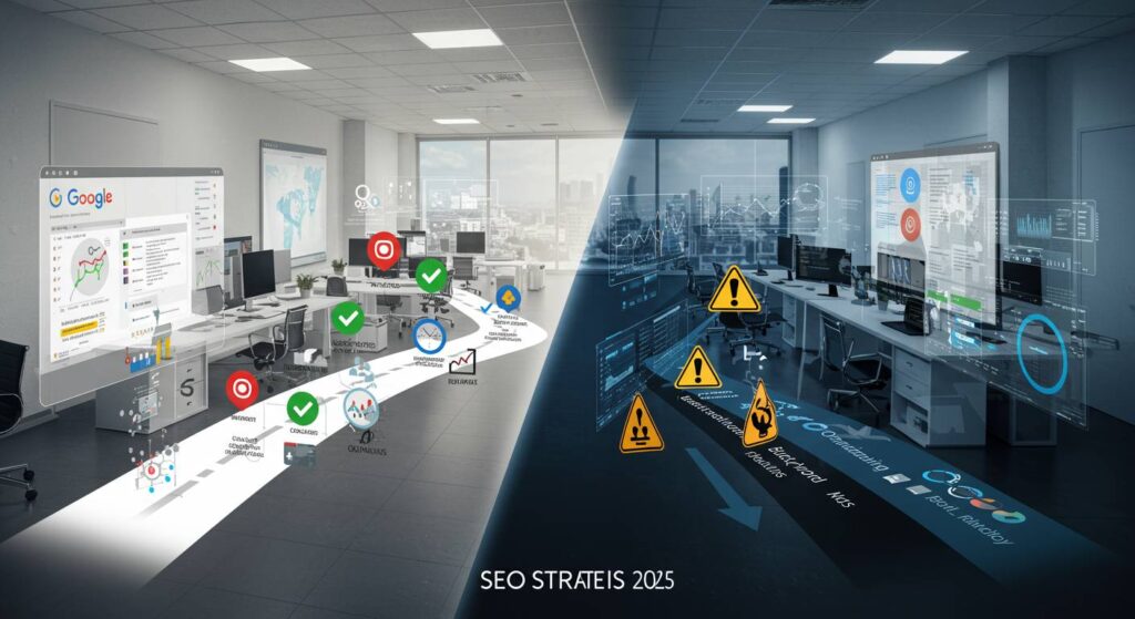 2025年Googleに評価されるSEO対策と避けるべき危険テクニック
