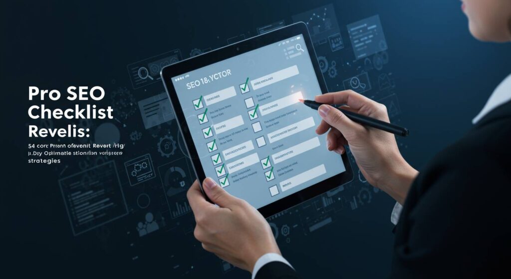 プロが使うSEOチェックリスト公開！自分でできる54項目の対策