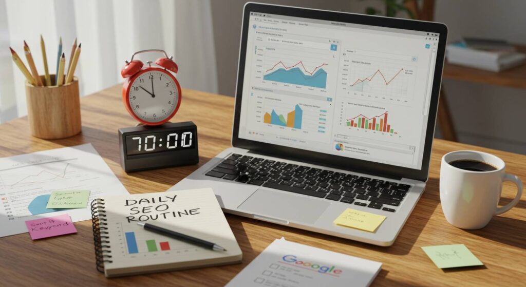 1日10分！SEO対策の基本ルーティンで検索順位を上げる方法
