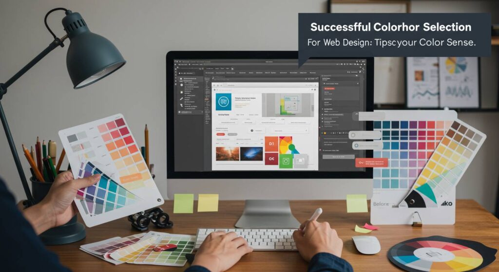 Webページ制作の失敗しない配色選び：プロが教える色彩センスアップ法