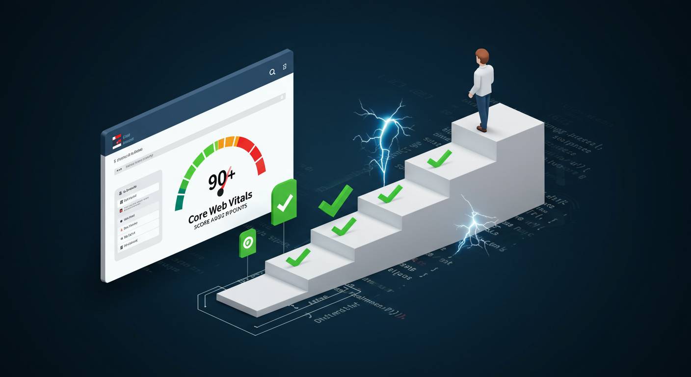 Core Web Vitalsスコア90点以上を実現した5つのステップ