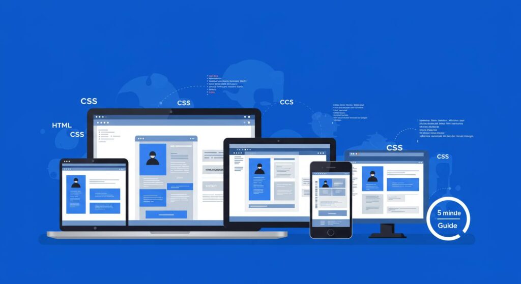 5分でわかるレスポンシブWebデザイン：コード例付き初心者ガイド