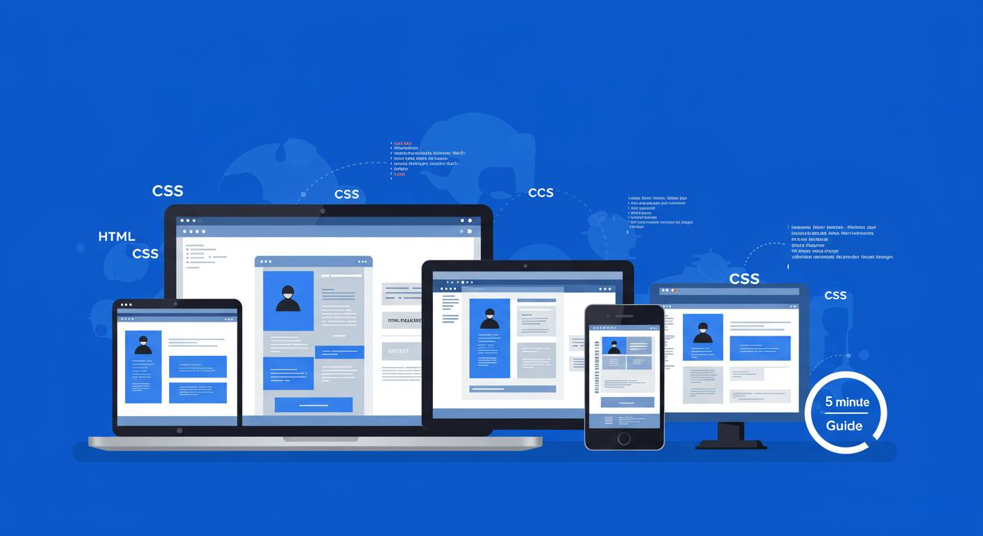 5分でわかるレスポンシブWebデザイン：コード例付き初心者ガイド