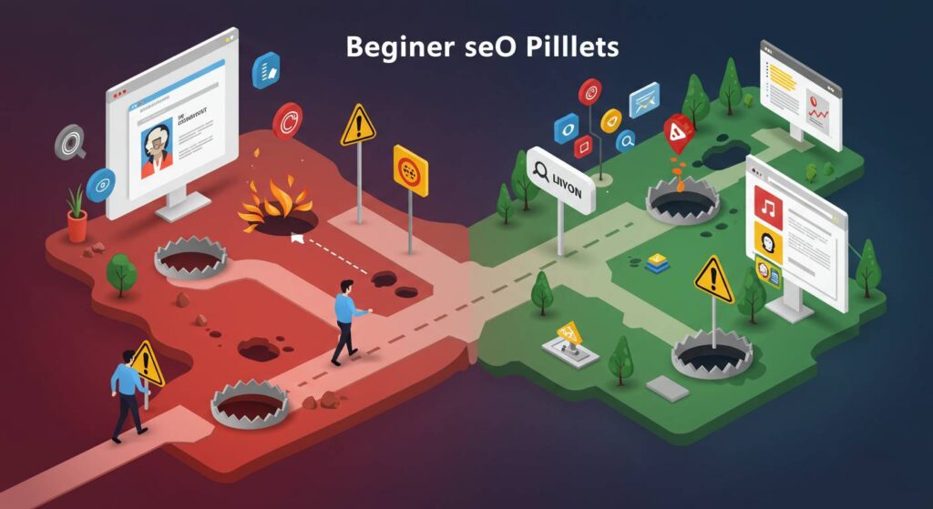 SEO初心者が陥る10の落とし穴と回避法