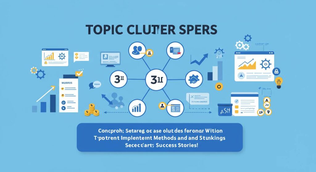 トピッククラスターで検索順位が3倍に！具体的な実装方法と成功事例