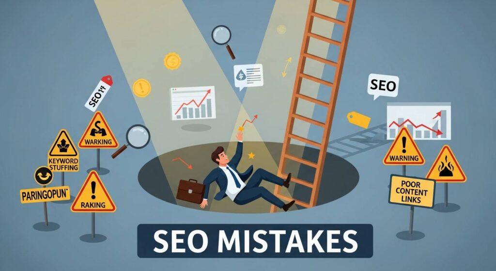 SEO対策の落とし穴：知らないと損する基本のキホン