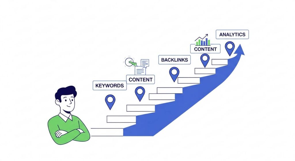 初心者でも失敗しないSEOのやり方：ステップバイステップガイド
