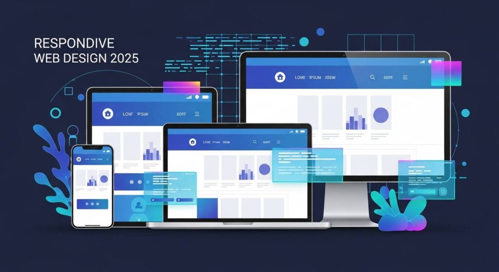 レスポンシブデザインの最新トレンド2025：スマホ対応の必須テクニック