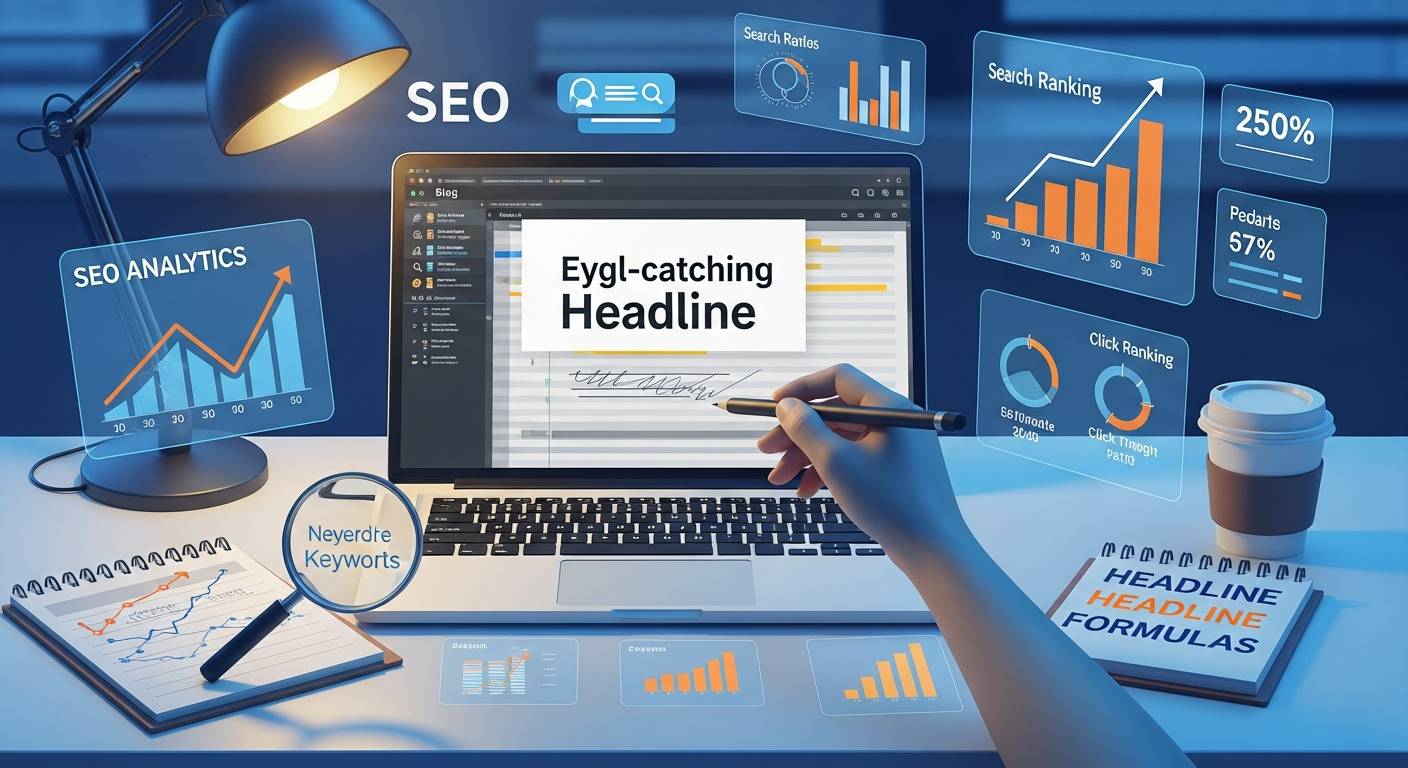 SEOに強いブログタイトルの作り方：クリック率を3倍にした実践的なライティング術