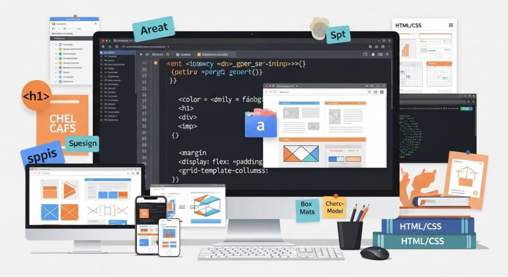 HTMLとCSSの基本マスターガイド：コピペで使える実践コード集20選