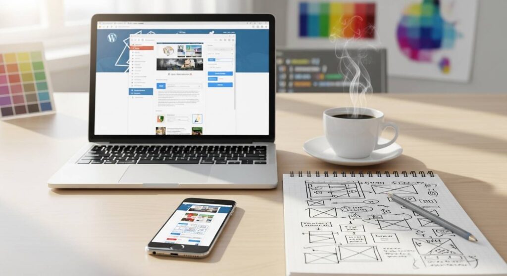 1日でできる！WordPressテーマのカスタマイズで理想のWebサイトを作る方法